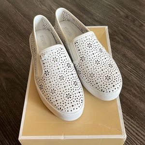 Brand new Michael Kors slipons